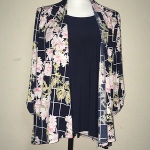 Women’s Liz McCoy XL Floral Blouse